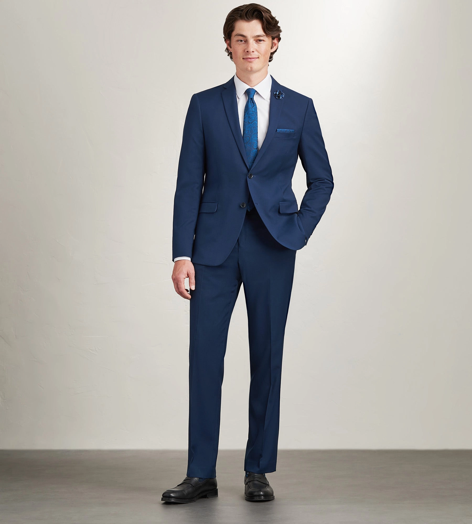 Slim Fit Solid Suit Jacket
