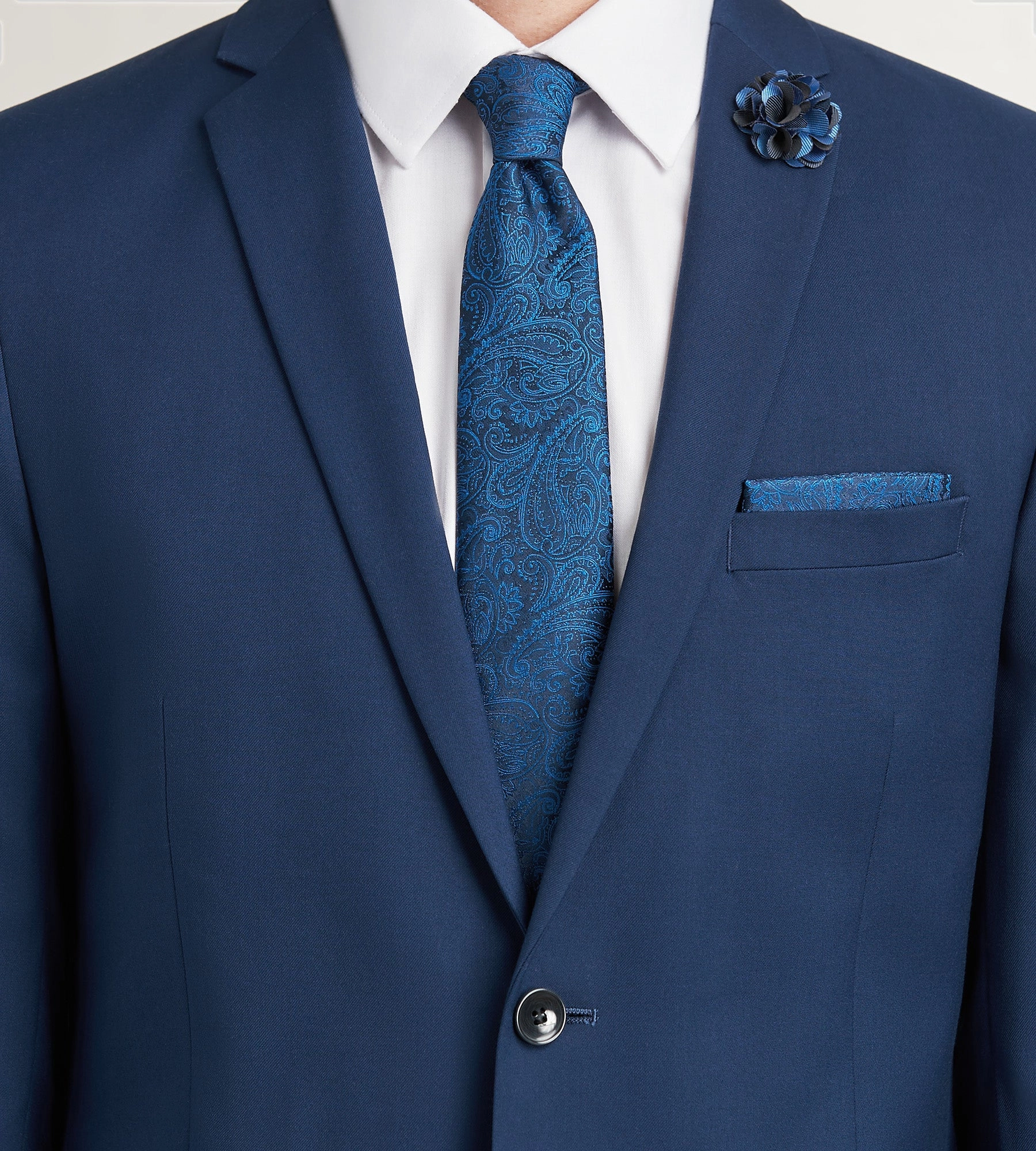 Slim Fit Solid Suit Jacket