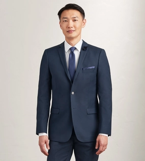 Slim Fit Solid Suit Jacket