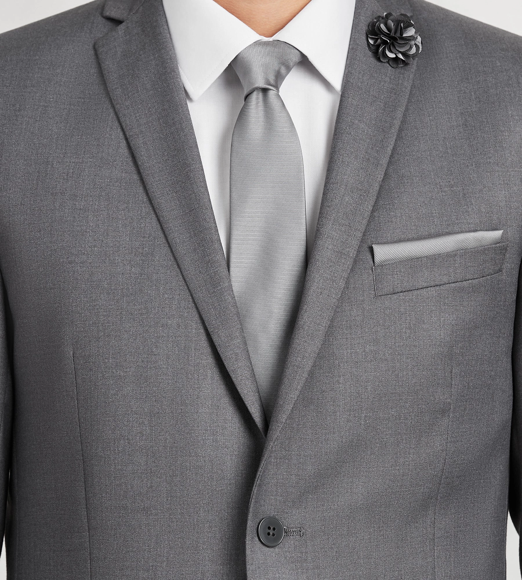 Slim Fit Solid Suit Jacket