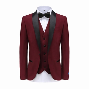 SLIM FIT TUXEDO/TX300/BURG