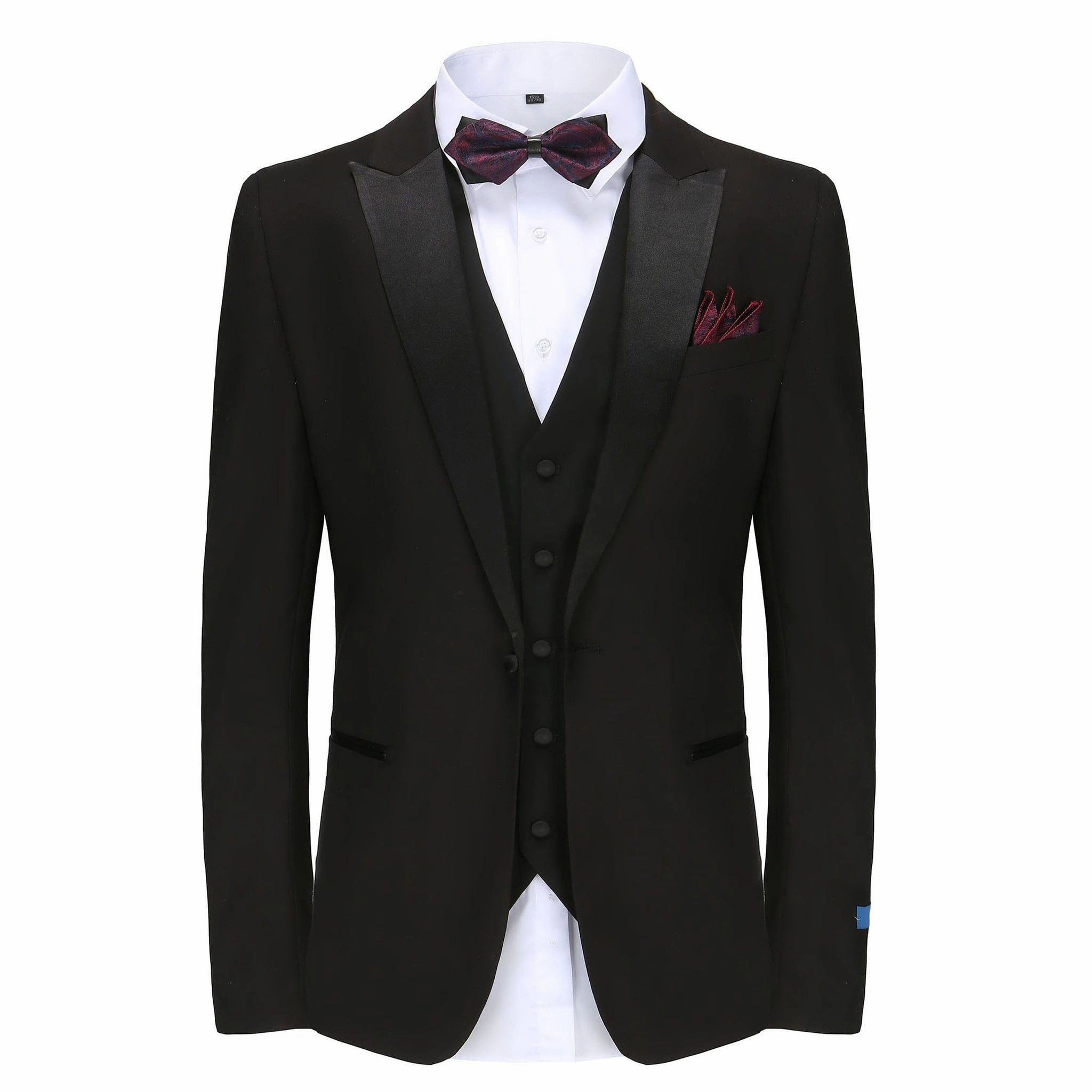 SLIM FIT TUXEDO-TX500-BLACK