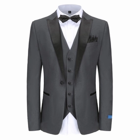 SLIM FIT TUXEDO/TX500/CHARCOAL