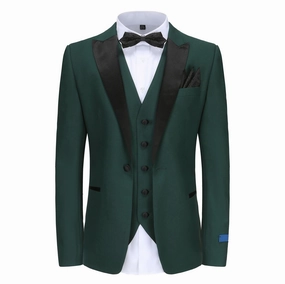 SLIM FIT TUXEDO/TX500/HUNTER GREEN