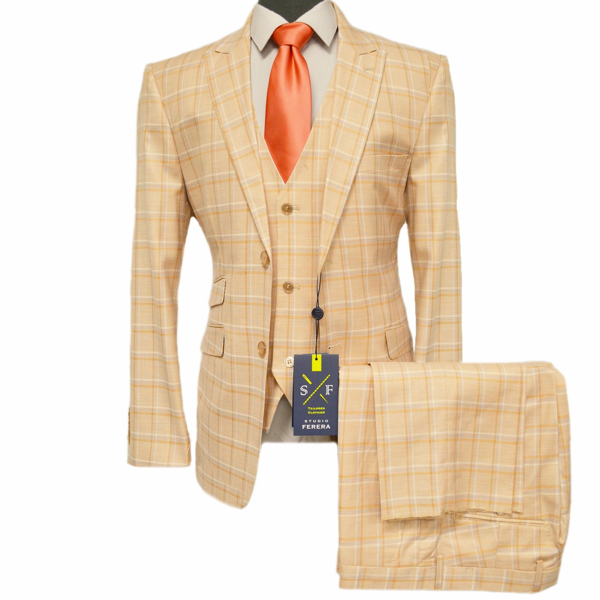 STUDIO FERERA VESTED SUIT/30662