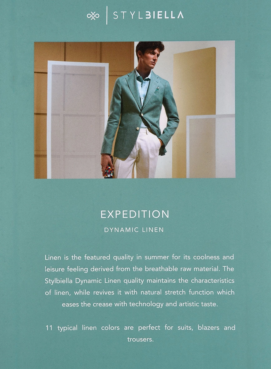 Stylbiella Spring Dew Green Linen Suit