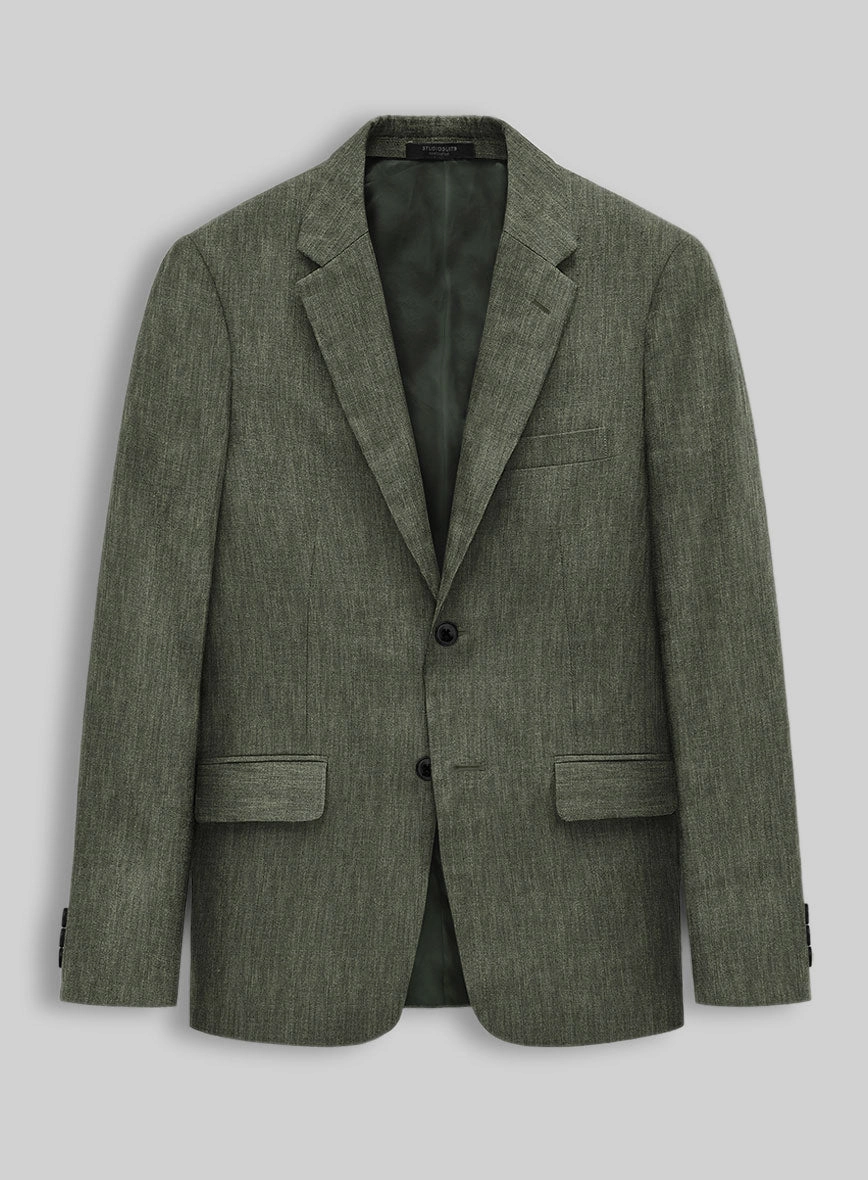 Stylbiella Spring Dew Green Linen Suit