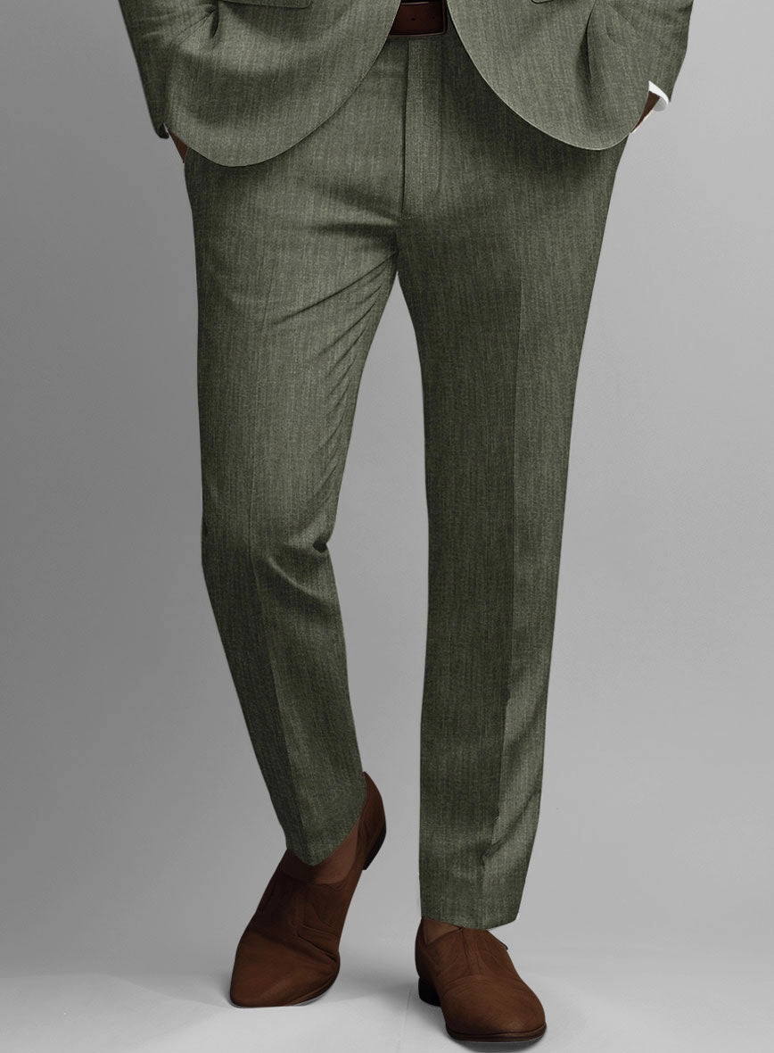 Stylbiella Spring Dew Green Linen Suit