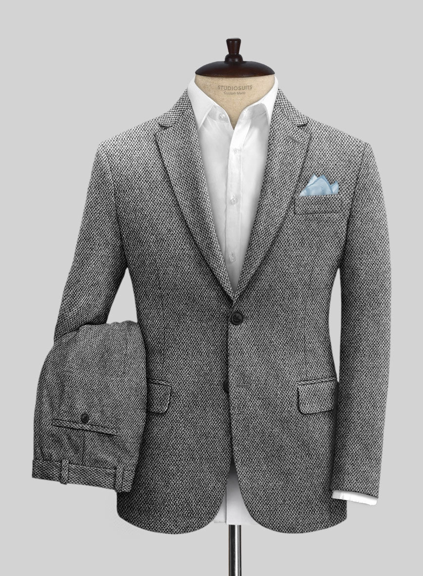 Sussex Weave Gray Tweed Suit