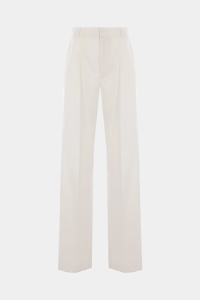 tailored trousers in technical wool