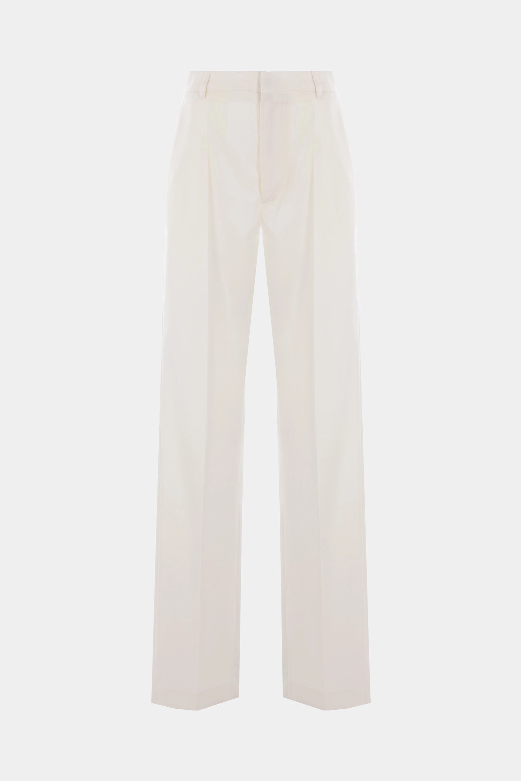 tailored trousers in technical wool