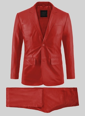 Tango Red Leather Suit