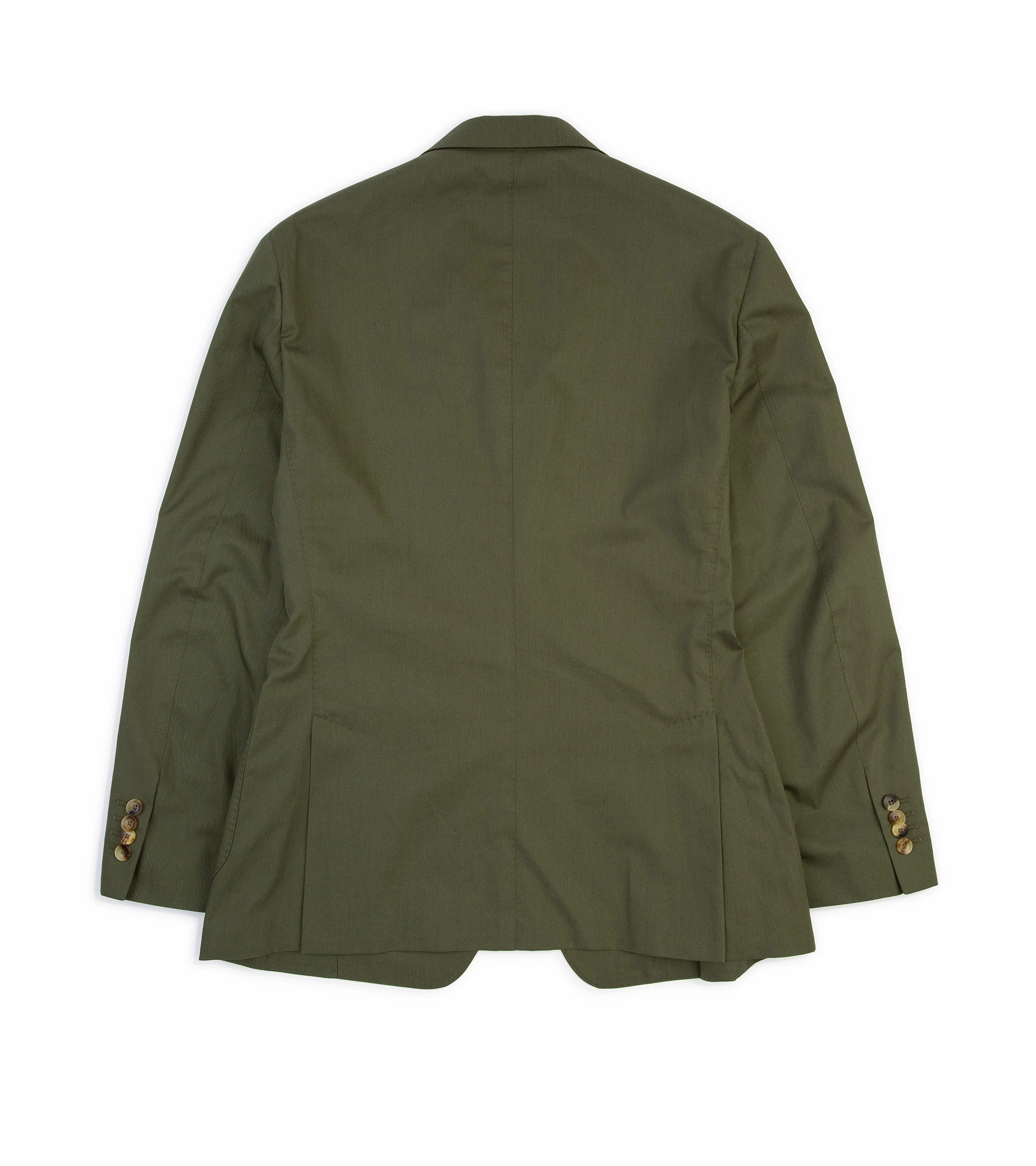 Trunk Wigmore Organic Cotton Suit Jacket: Olive