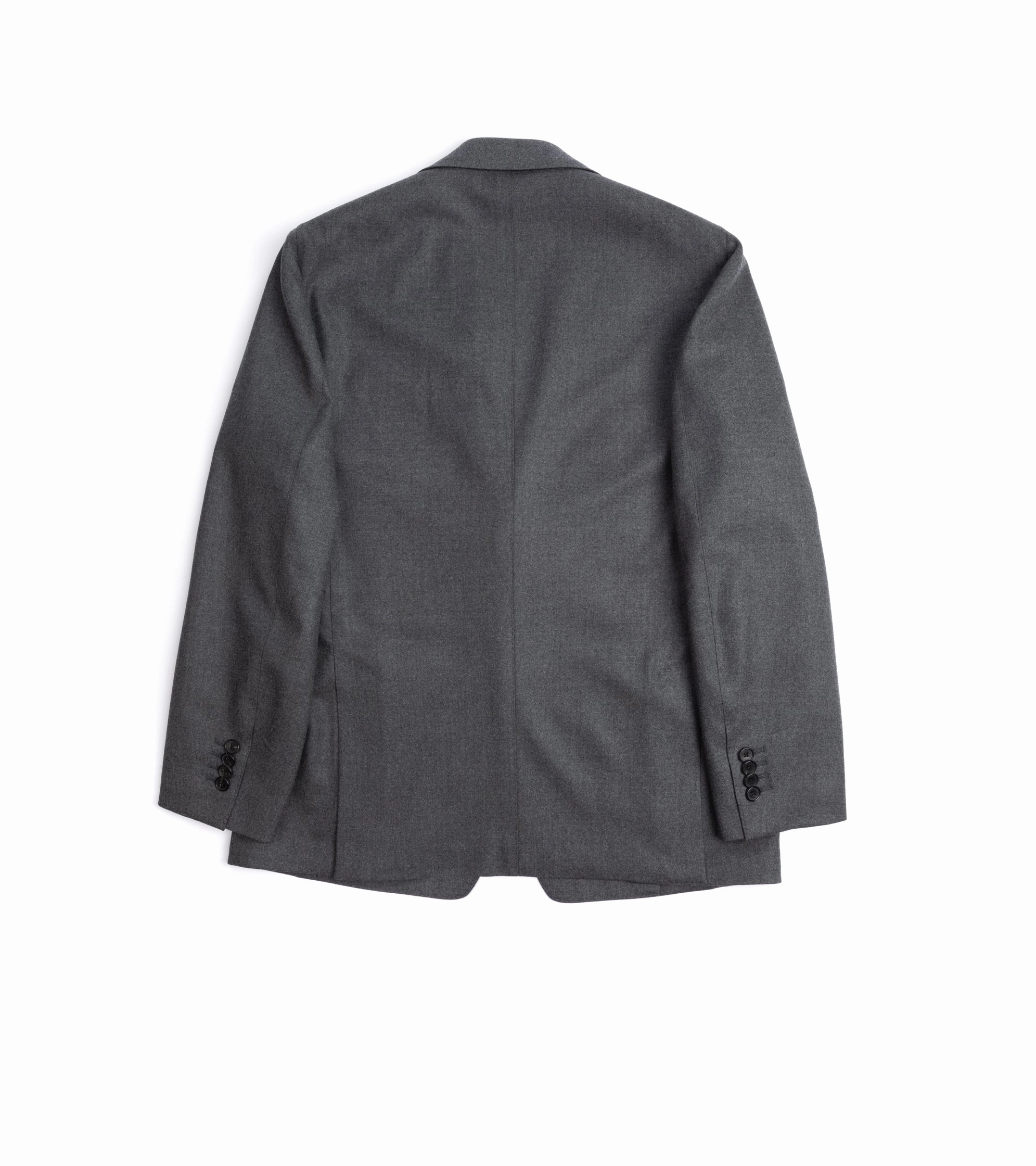 Trunk Wigmore Wool Flannel Suit: Dark Grey
