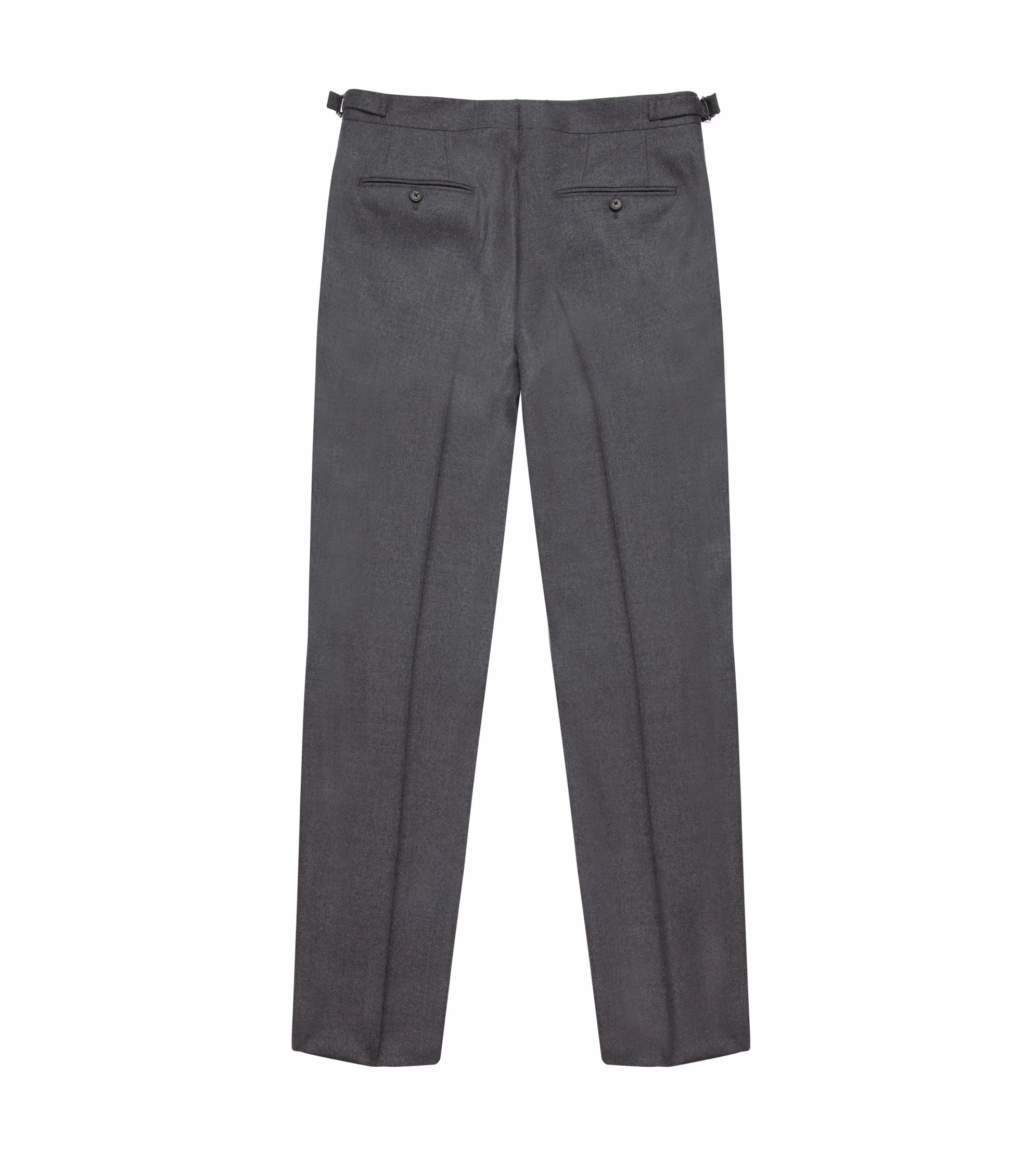 Trunk Wigmore Wool Flannel Suit: Dark Grey