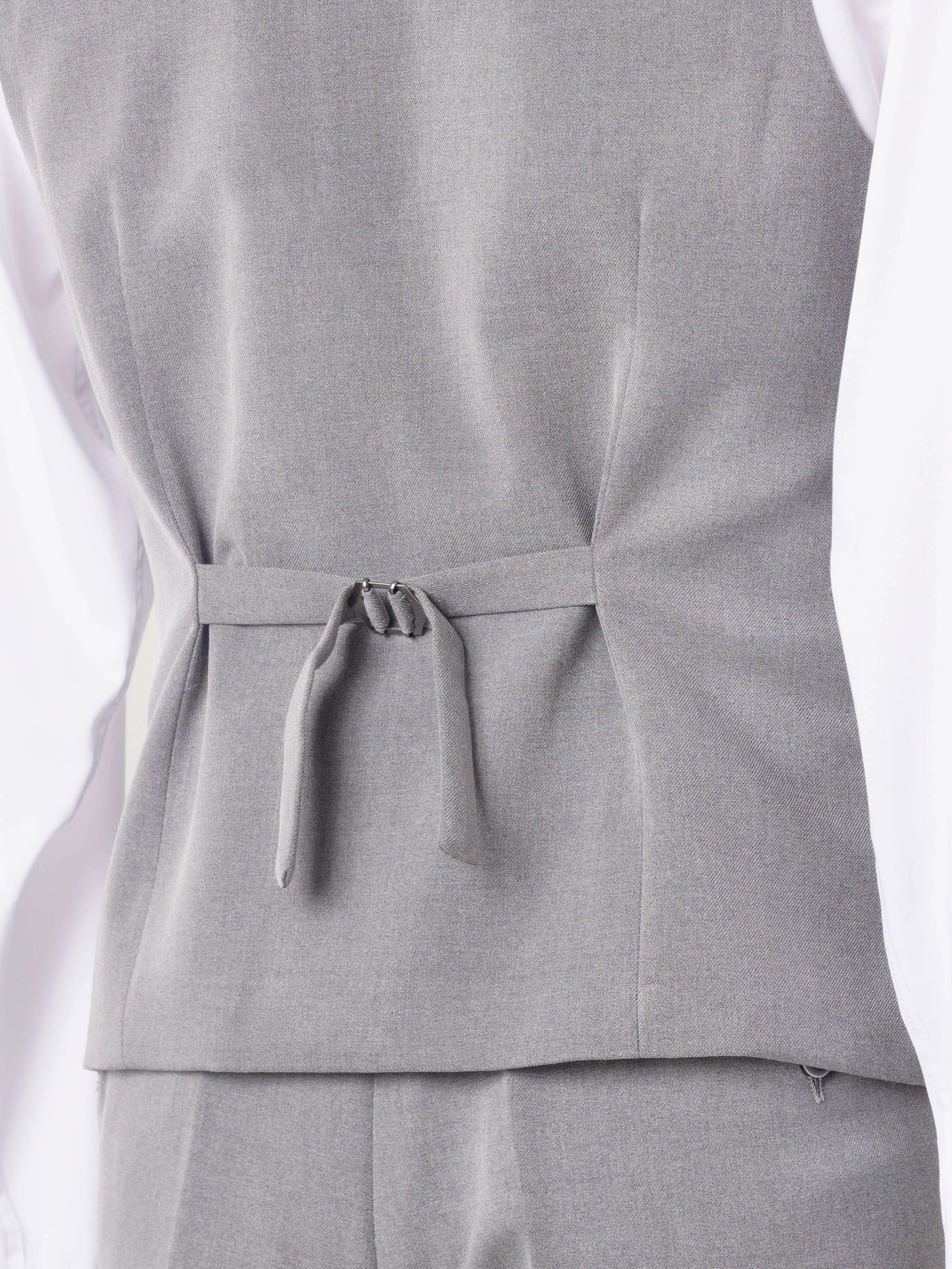 Vest - Grey Plain