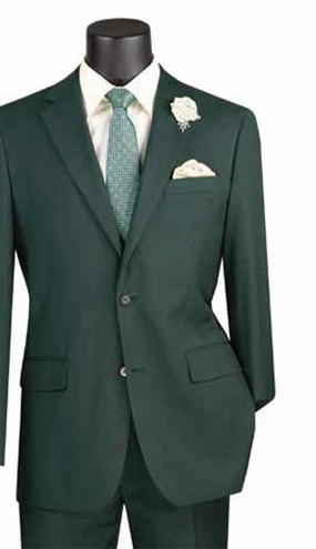 Vinci SC900-12-HGRN Mens Suit