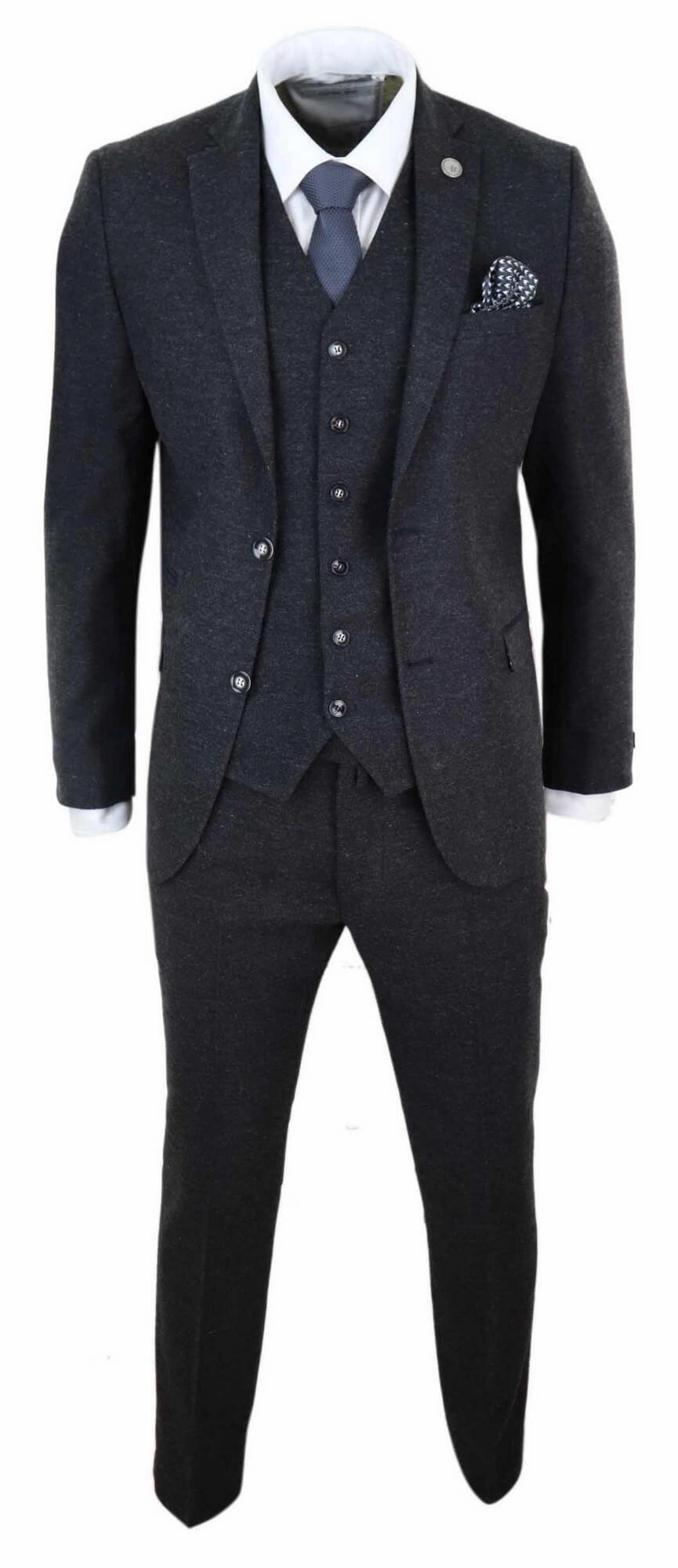 Wool Tweed Suit 3 Piece 1920s