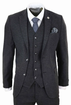 Wool Tweed Suit 3 Piece 1920s