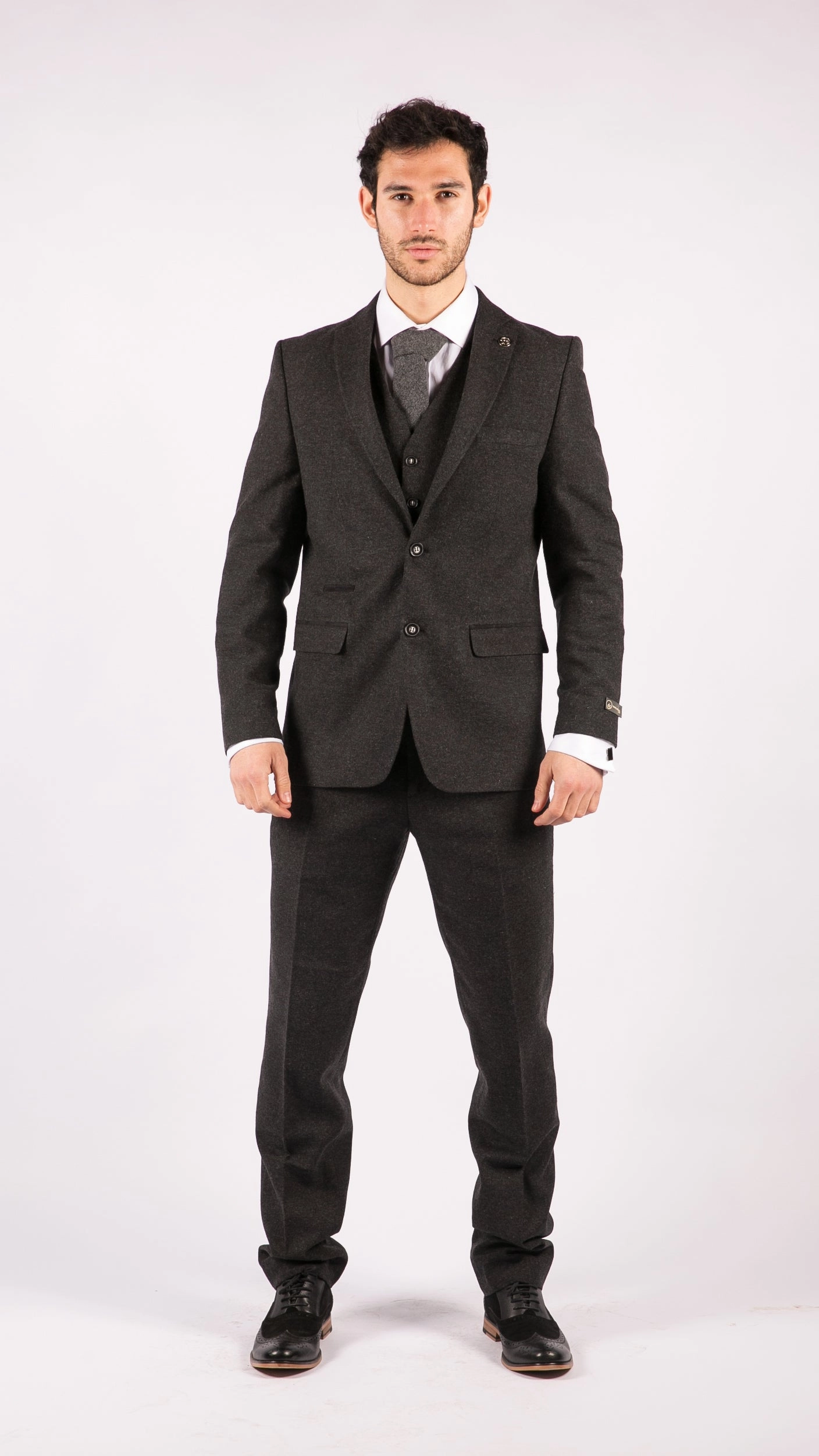 Wool Tweed Suit 3 Piece 1920s