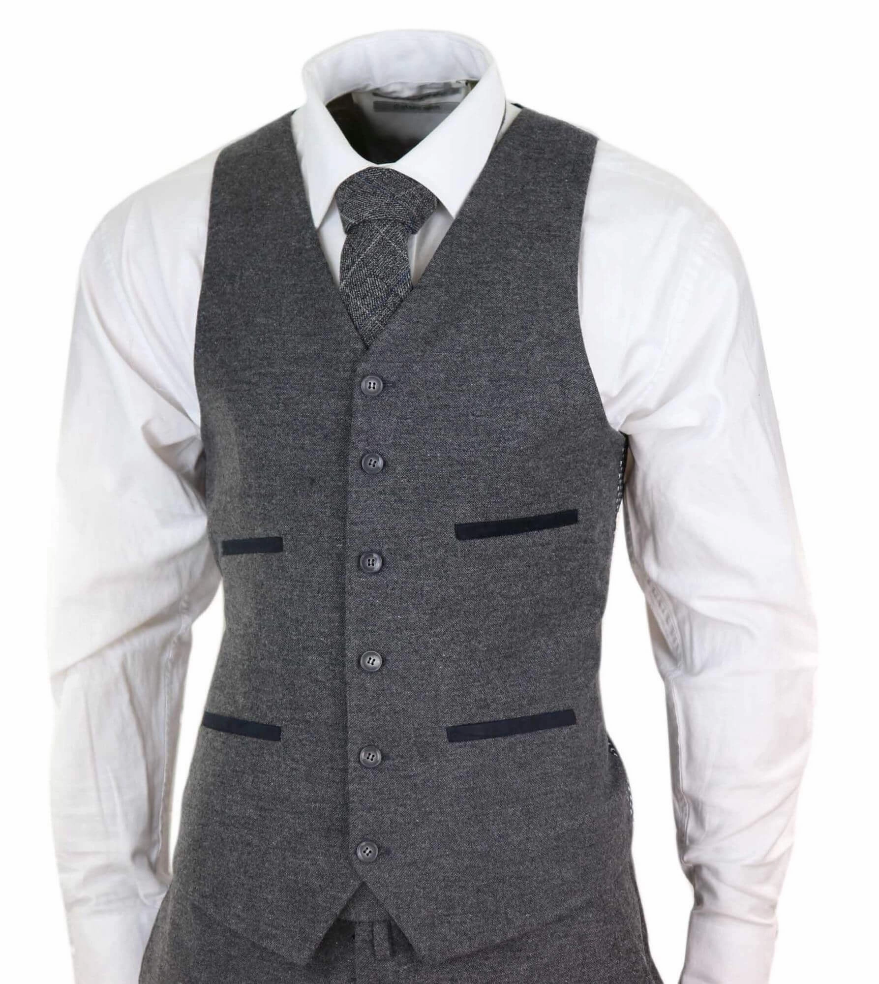 Wool Tweed Suit 3 Piece 1920s