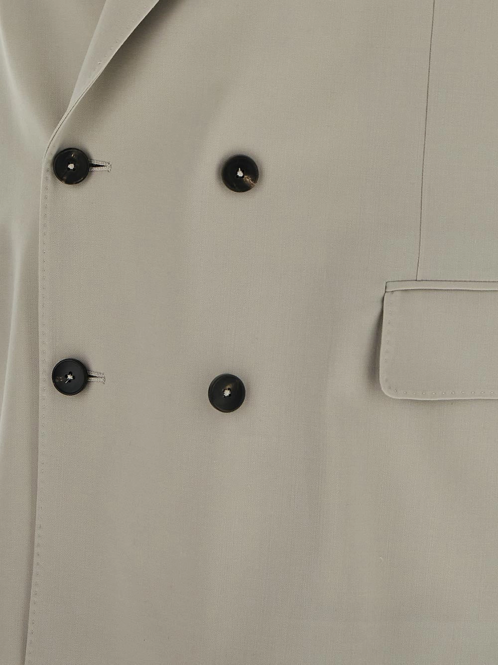 Z Zegna Double-Breasted Elasticated Waist Suit